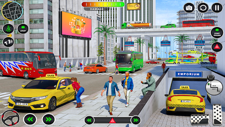 Cab Simulator Passenger Game screenshot