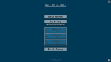 Ball Down Hill Image