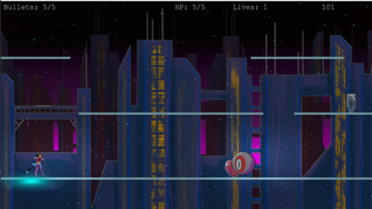 Neon Line Ride Image