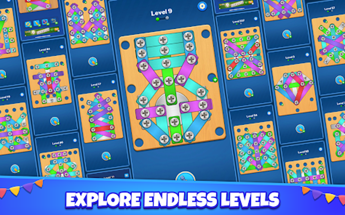 Screw Puzzle - Nuts Bolts Game screenshot