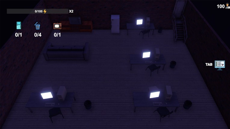 Hacker life simulator screenshot