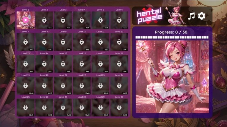 Hentai Puzzle: Luna Image