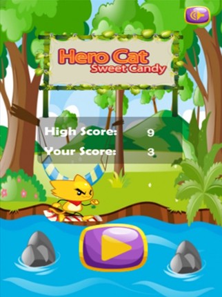Hero Cat Sweet Candy screenshot