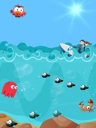 Jelly Fish Jack Childrens Game - Race crabs, fish and jetski in a fun under water adventure Image