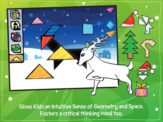 Kids Doodle &amp; Discover: Christmas - Math Puzzles That Make Your Brain Pop screenshot