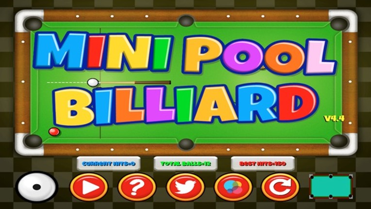 Mini Pool Billiard screenshot