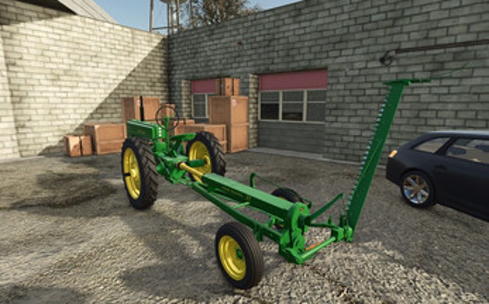Old implements for drawbar tractors FS25 screenshot