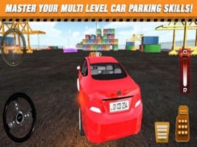 Smart Car Parking Driving Image