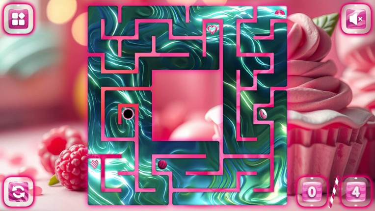 Sweetie Candy Maze: Pink Raspberry screenshot
