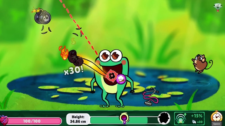 Toadled: Eating Frenzy screenshot