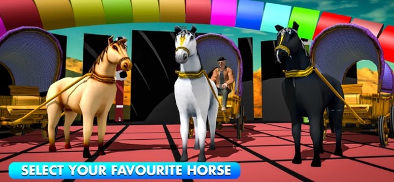 Ultimate Horse Cart Stunt Race screenshot