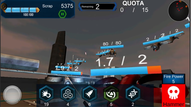 UNI TURRET screenshot