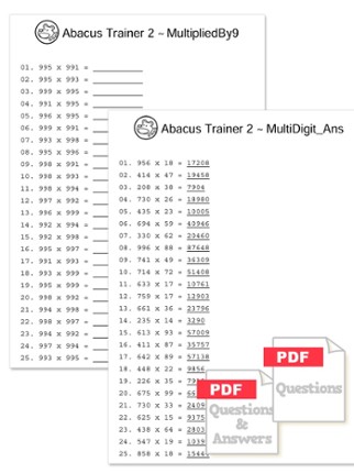 Abacus Trainer 2 screenshot