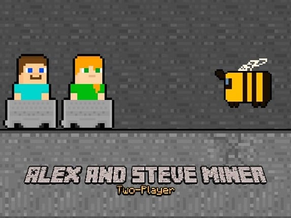 Alex and Steve Miner Two Player Game Cover