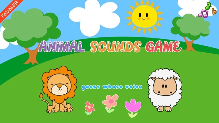 Animal Sounds Matching Game for Toddler (The Yellow Duck Early Learning Series) Image