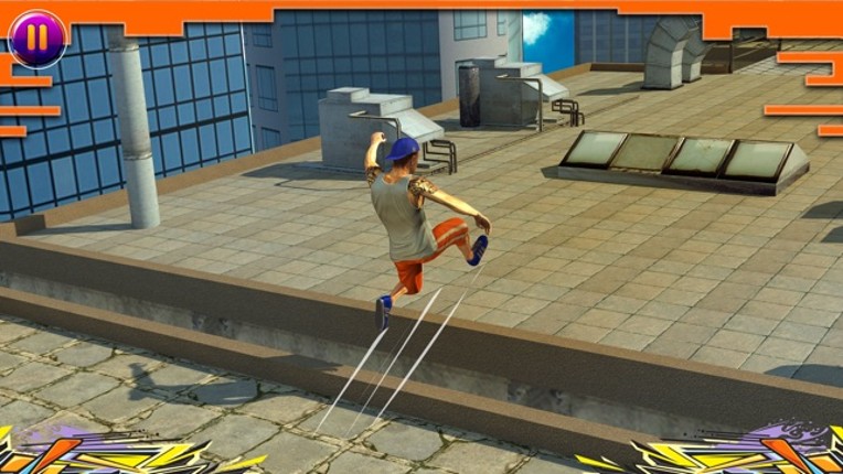 City Parkour Sprint Runner 3D Image