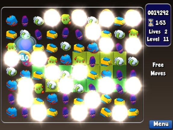 Creatures Match-3 Blast screenshot