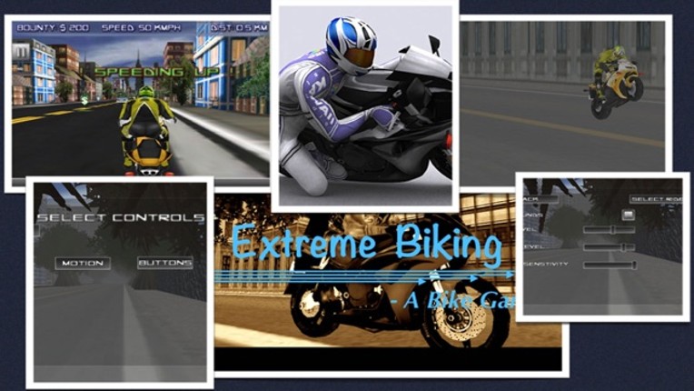 Extreme Biking 3D Motor Biker Speed Lane Road Race screenshot