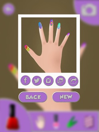 Fancy 3D Nails Design – The Best DIY Manicure Game for Girl's Beauty Makeover screenshot