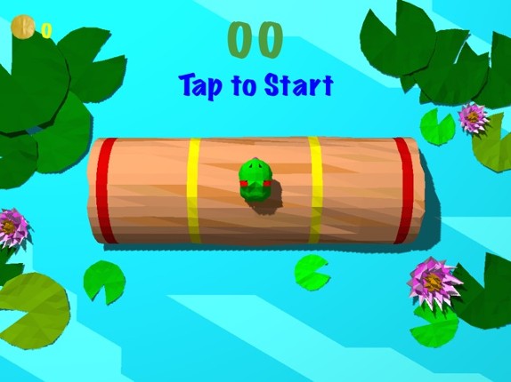 Froggy Log - Endless Arcade Log Rolling Simulator and Lumberjack Game Stay Dry and Dont Fall In The Water! Image