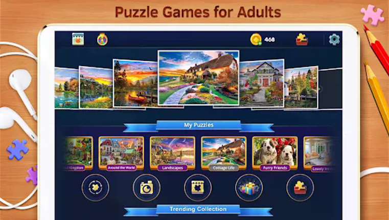 Jigsaw Puzzles Game for Adults screenshot