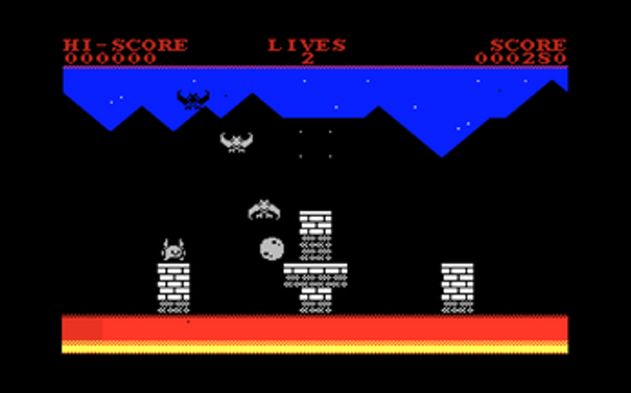 The Lava Birds (ZX Spectrum) Image