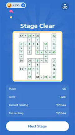 Crossmath - Math Puzzle Games screenshot