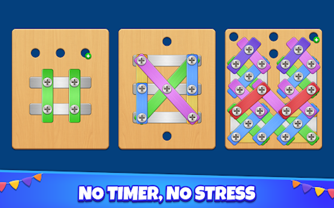 Screw Puzzle - Nuts Bolts Game Image