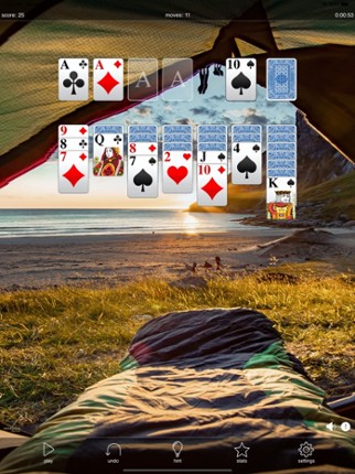 Klondike · Solitaire screenshot