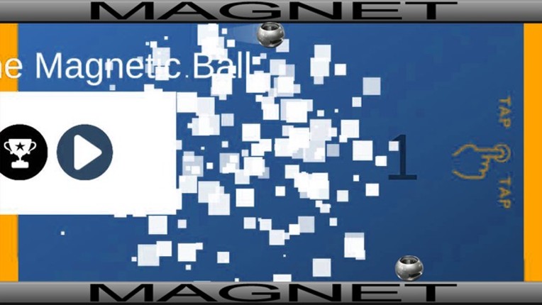 Magnetic Ball - Cool 2D Endless Run Game for Kids screenshot