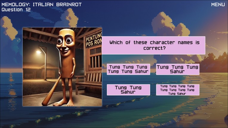 MEMOLOGY: ITALIAN BRAINROT screenshot