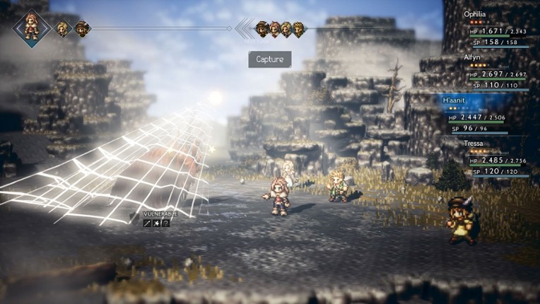 Octopath Traveler screenshot