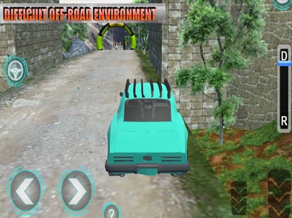 Offroad Muscle Car Driving Image