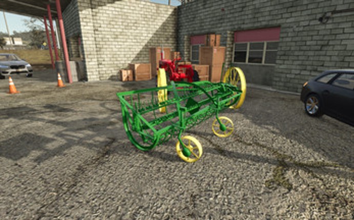 Old implements for drawbar tractors FS25 Image