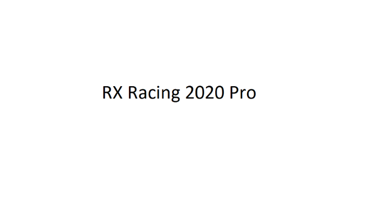 RX Racing 2020 Pro Game Cover