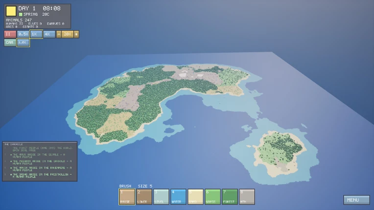 VOXEL ISLE SIMULATOR screenshot