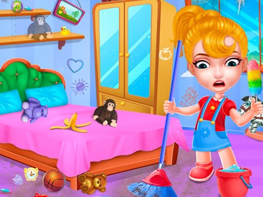 Games like Baby Doll House Cleaning Game