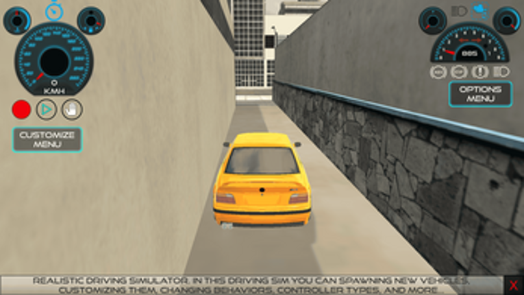 BRB-Driving Simulator screenshot