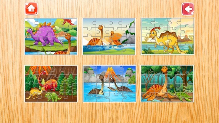 Dinosaur Jigsaw Puzzle - Magic Board Fun for Kids Image