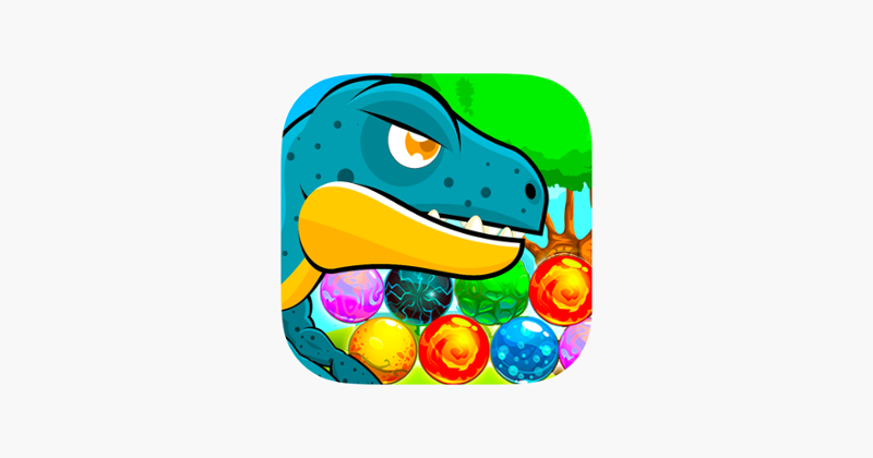 Dinosaur Shooting Games Dino Eggs Bubble Shooter Game Cover