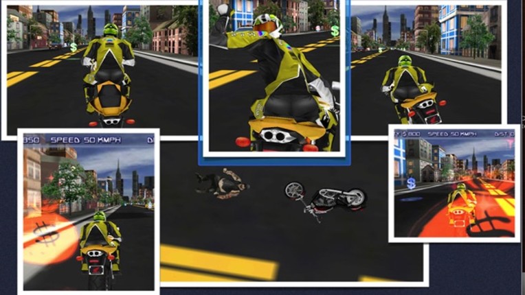 Extreme Biking 3D Motor Biker Speed Lane Road Race screenshot