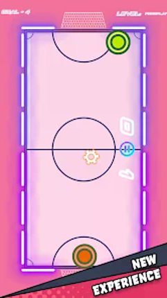 Air Hockey Glow HD Ultimate 2D screenshot