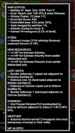 Invasion of Poland screenshot