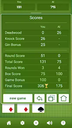 Gin Rummy screenshot