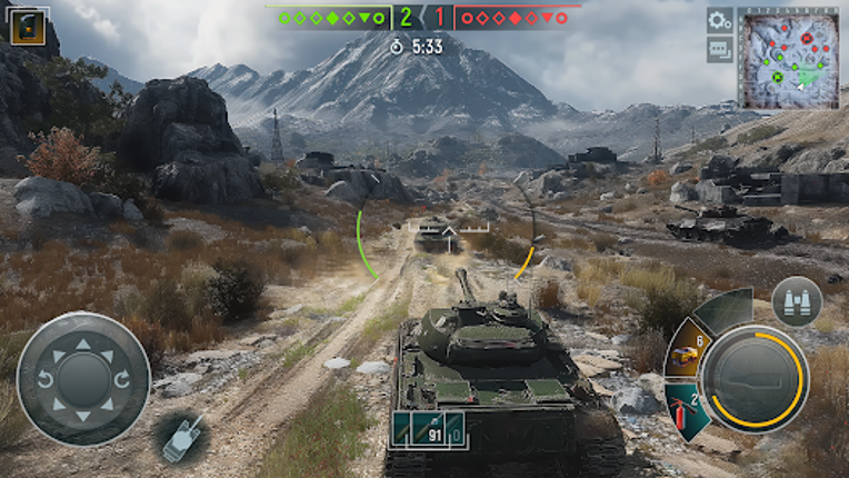 Tank Force: Battle Tanks Games screenshot