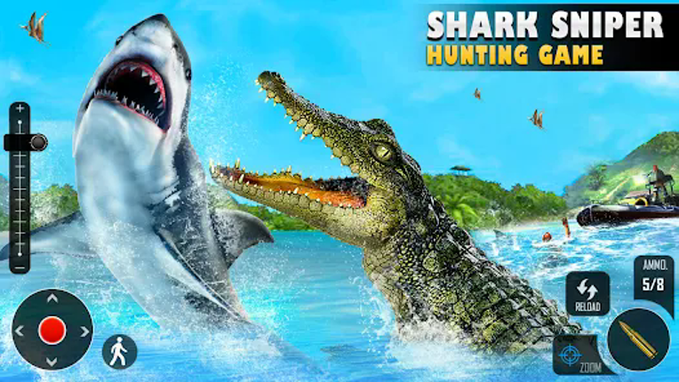 Shark Attack FPS Sniper Game Image
