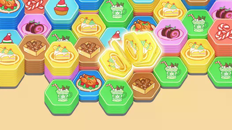 Hexa Food Sort - Sorting Games Image