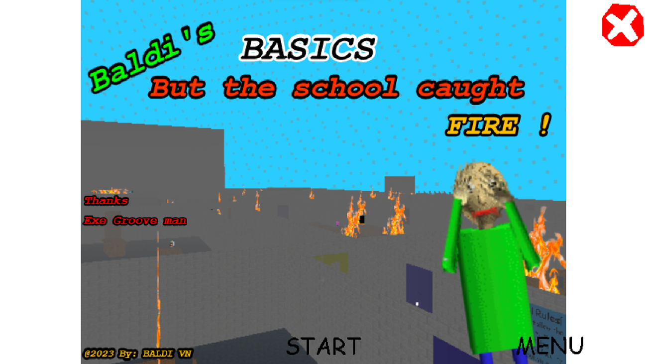 Games like Baldi Basics But The School Caught Fire