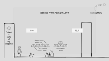 Escape from Foreign Land (Best Innovation Award 2022 Team 8) Image