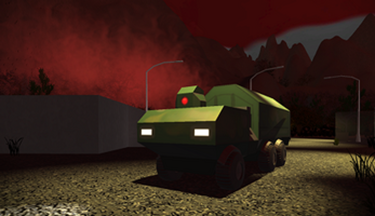 Red Dusk Ridge Image